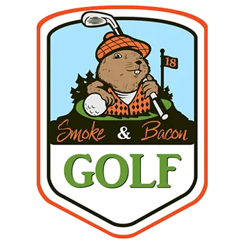 Smoke and Bacon Golf Logo